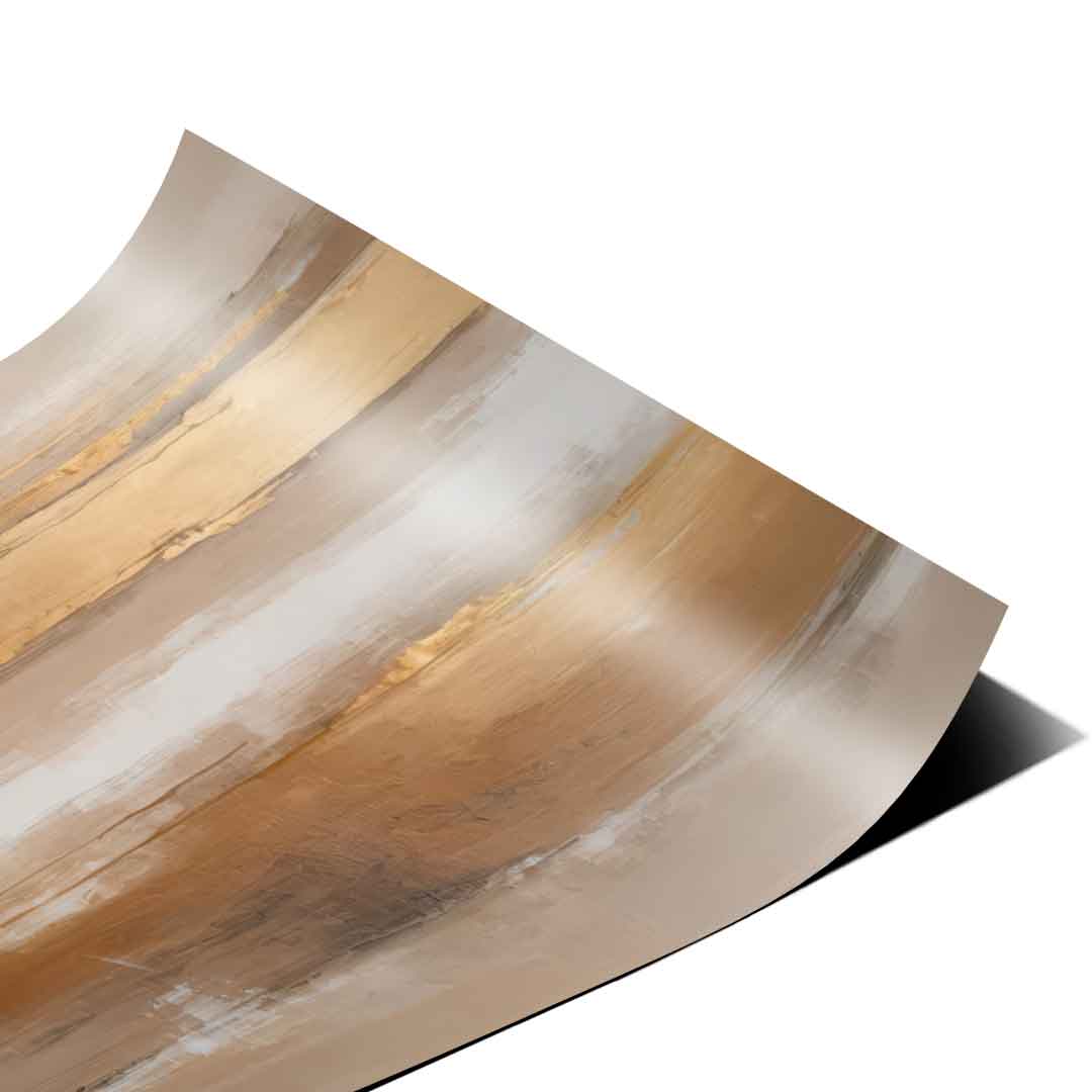 Stripes in Soft Neutrals - Poster