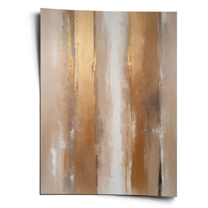 Stripes in Soft Neutrals - Poster