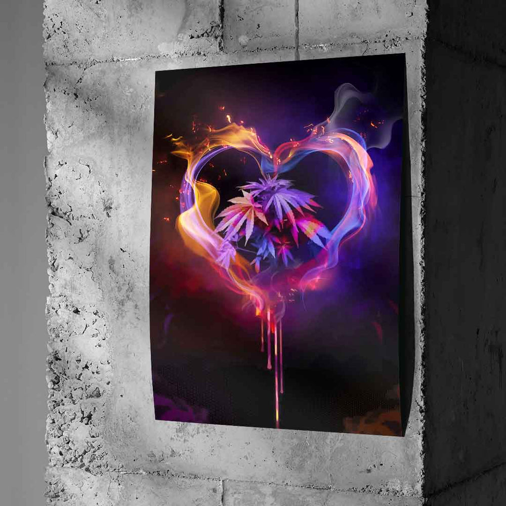 Weed Heart Poster – Ansicht 2