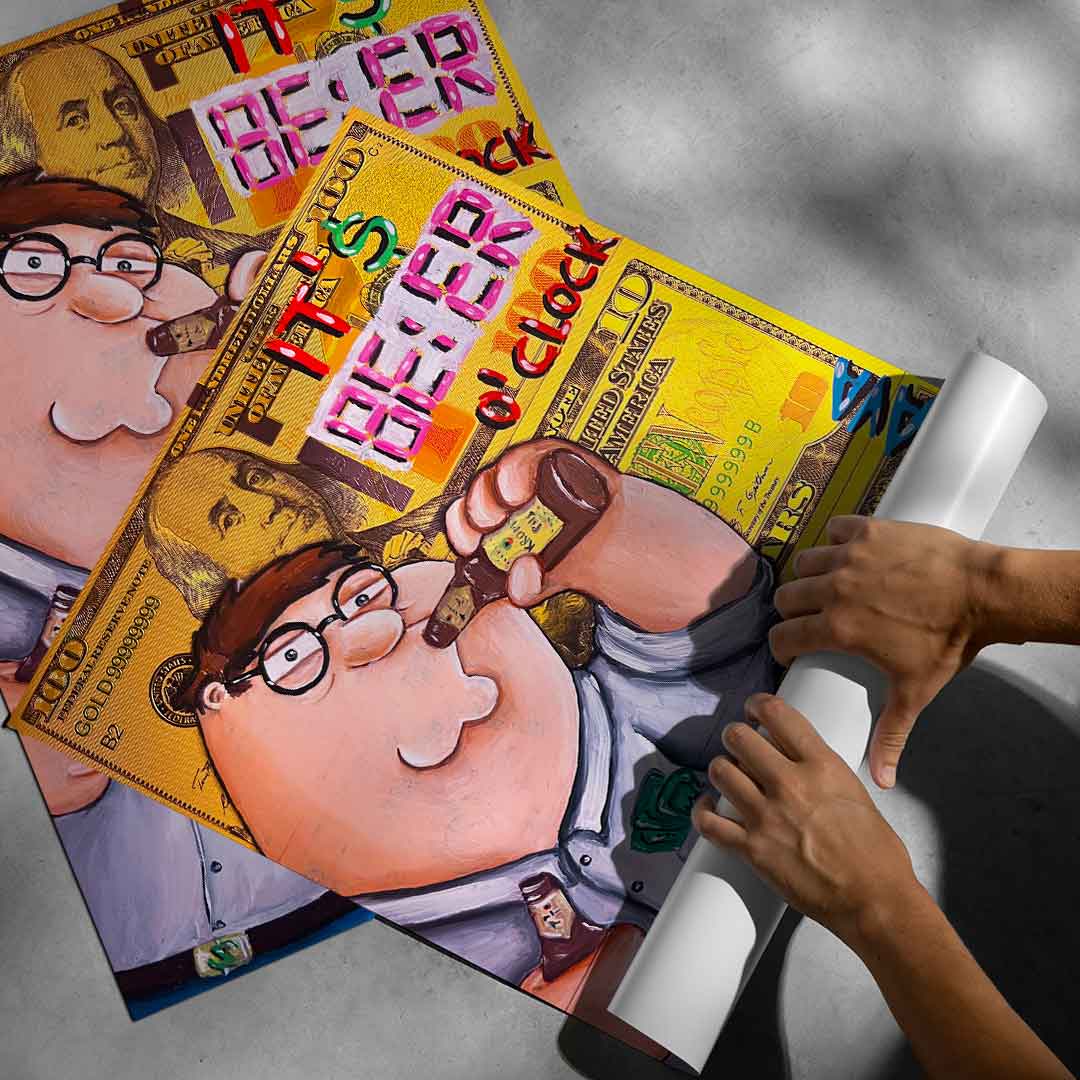 Beer o'clock - Poster