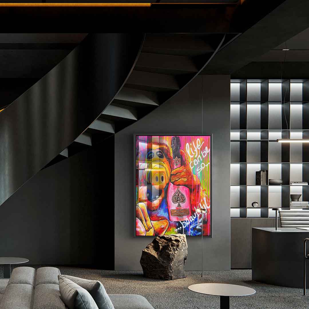 Life can be so beautiful - Acrylglas