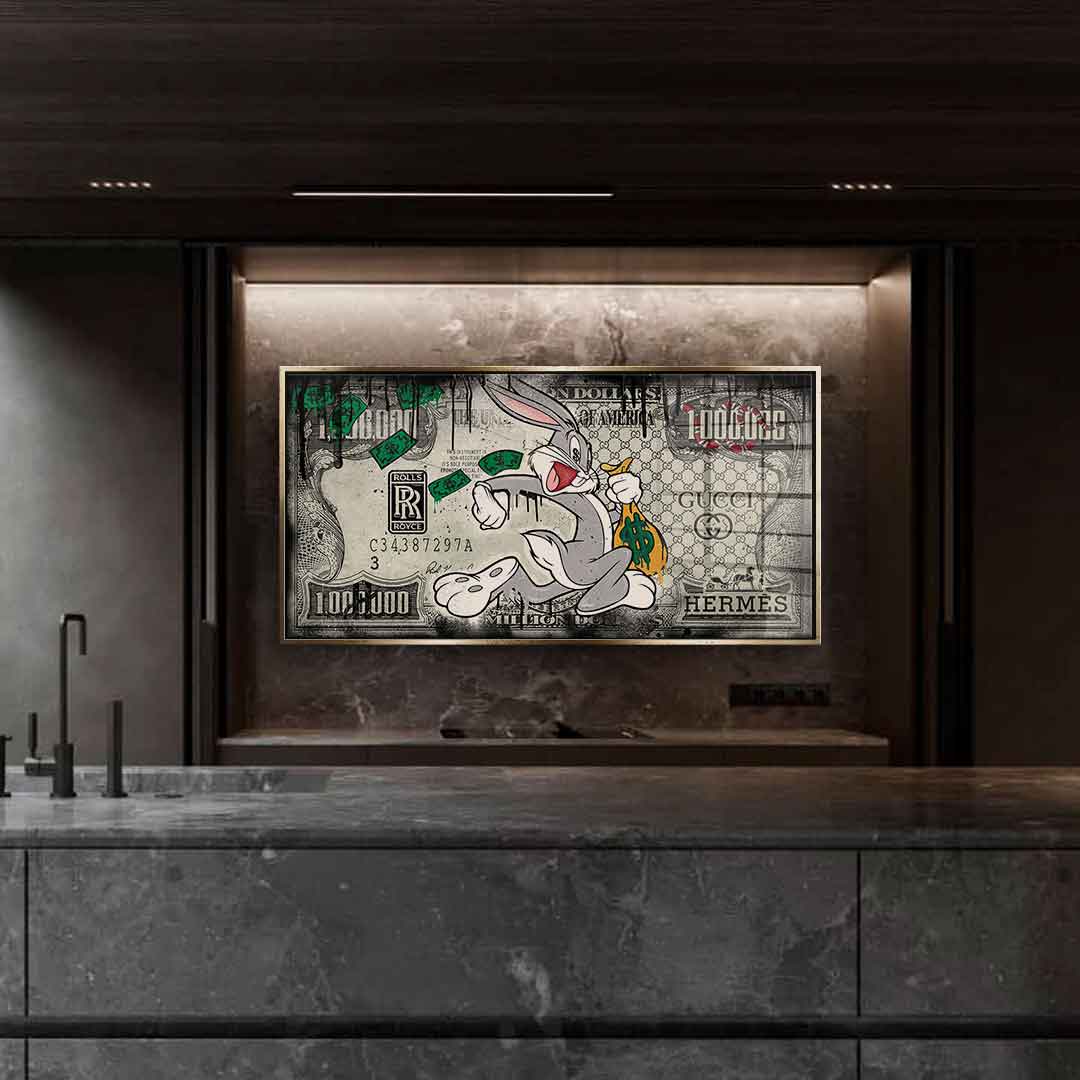 FAST BUNNY - Acrylglas