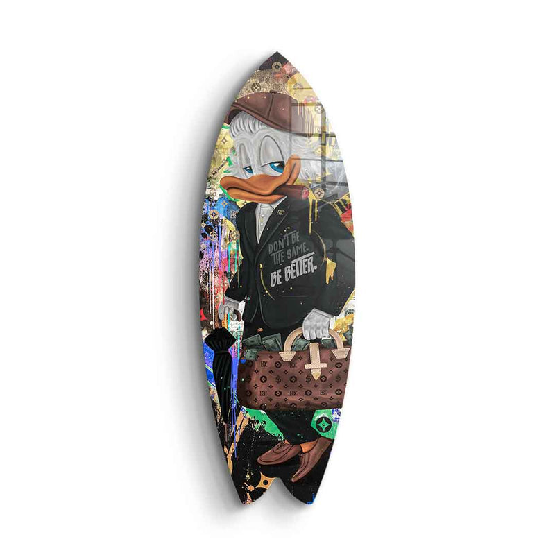 Surfboard $elfmade - Acrylglas