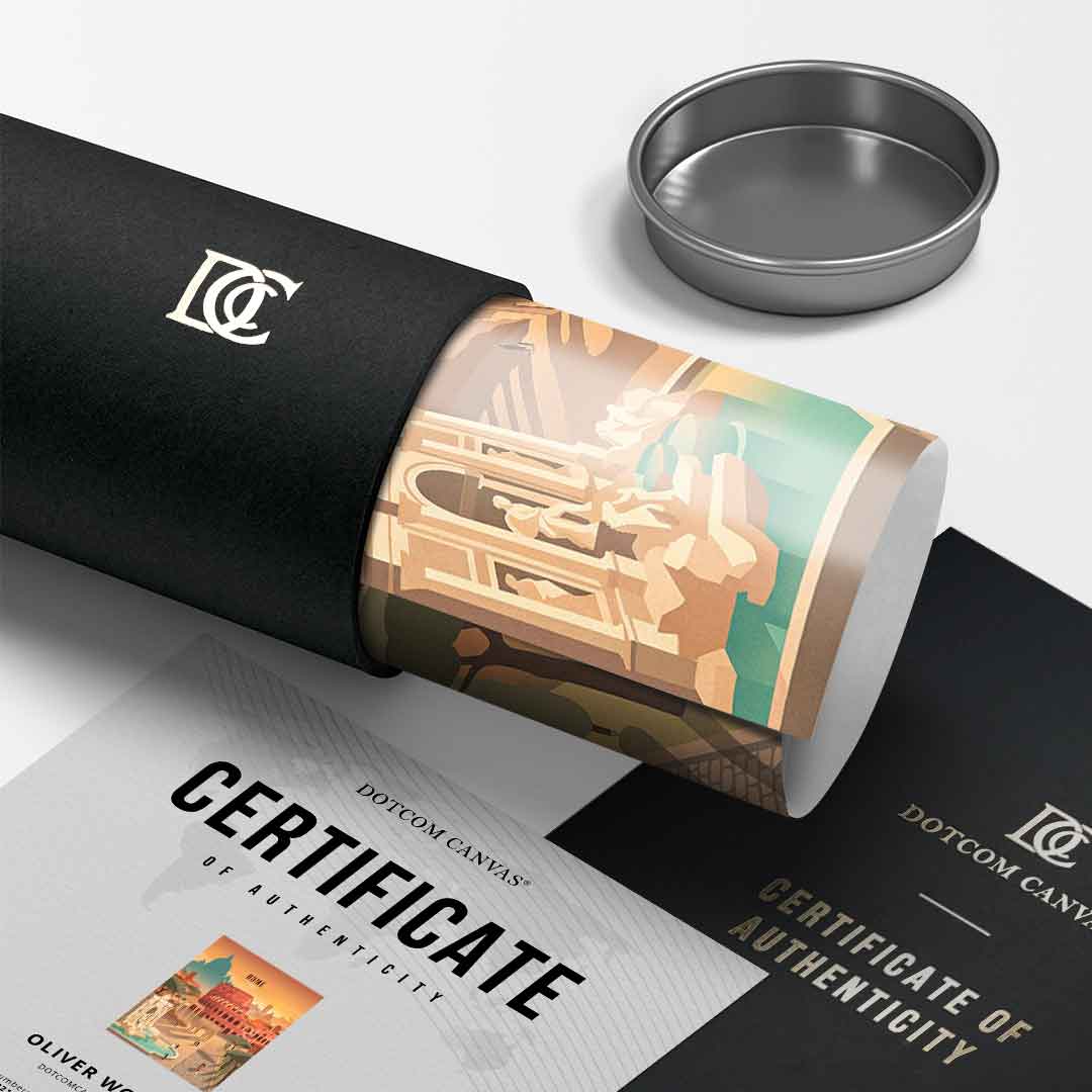 Rome Poster Tube-Roll-Vertical