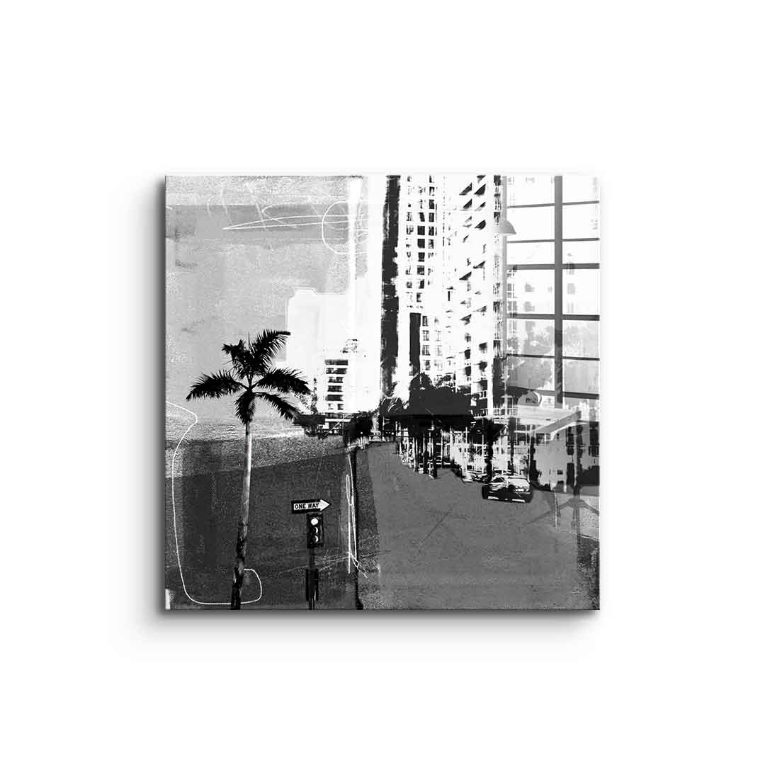 Vintage Miami - Acrylic glass