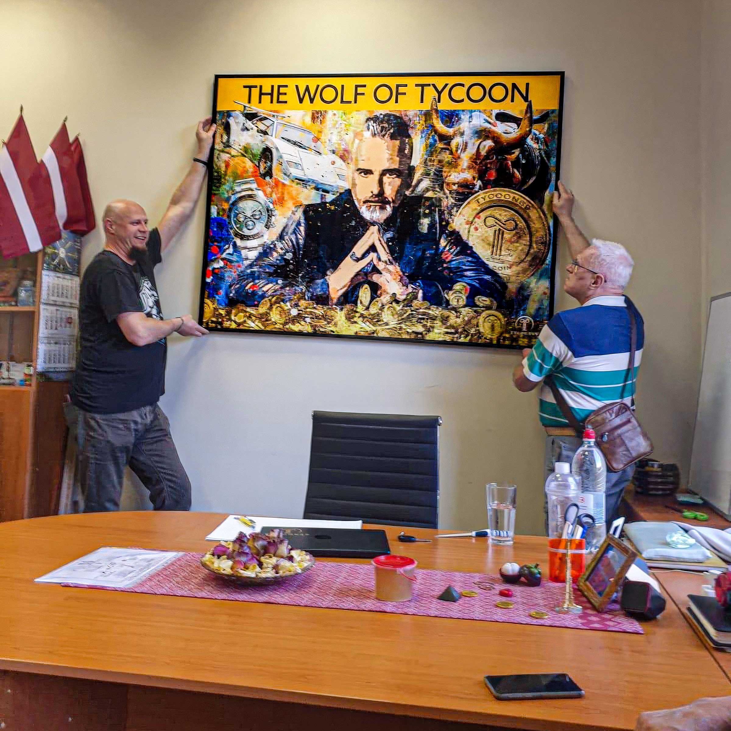 <tc>Commissioned Artwork</tc> - The Visionboard