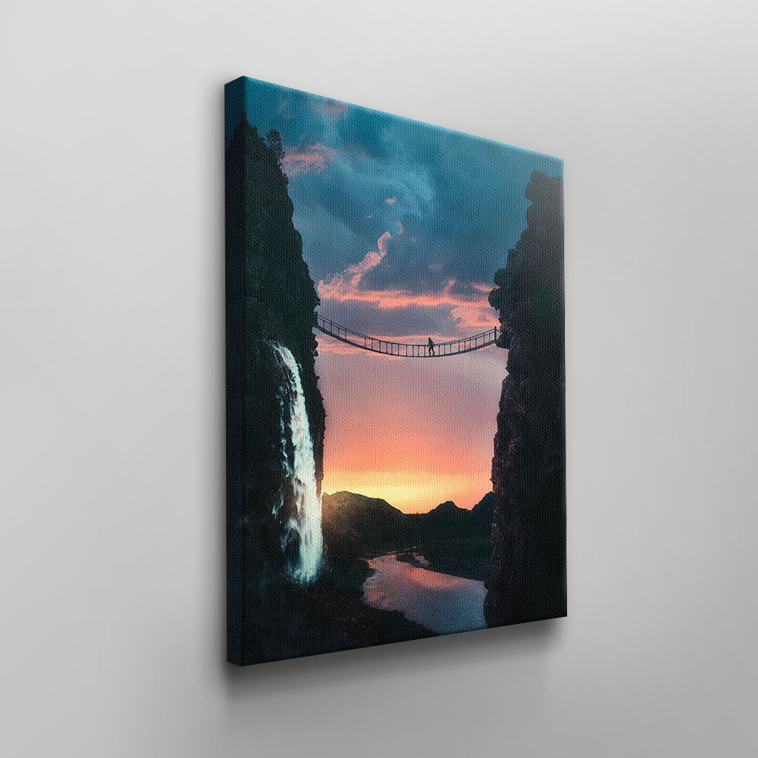 Sonnenuntergang Kluft