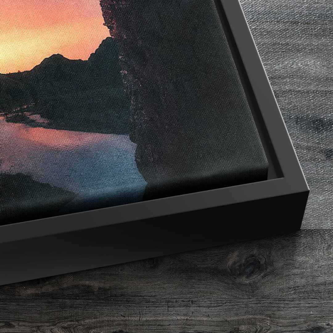 Sonnenuntergang Kluft