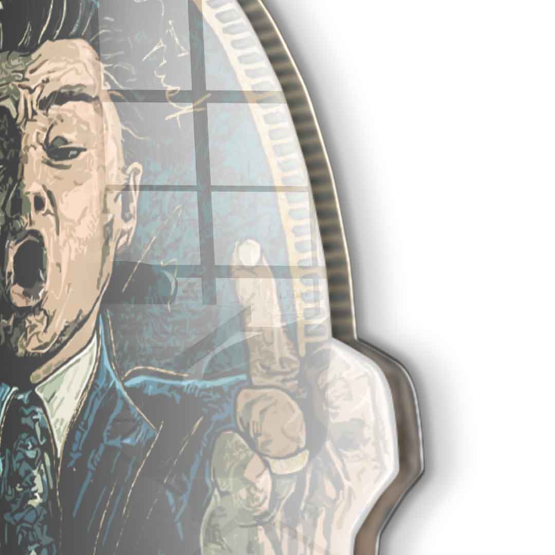 Wall sculpture Royal American Canvas - Acrylic glass