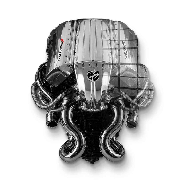 Wandskulptur Dodge Viper V 10 - Acrylglas