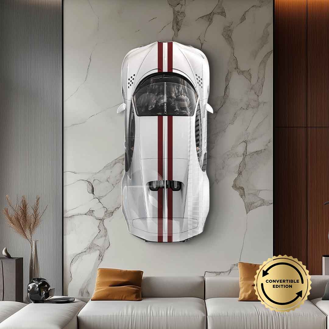 Wandskulptur Bugatti Centodieci - Acrylglas