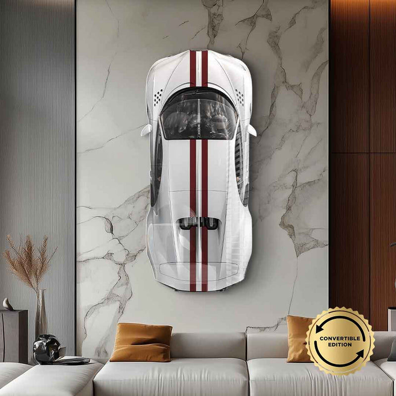 Wandskulptur Bugatti Centodieci - Acrylglas