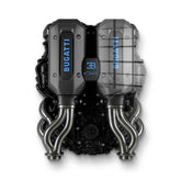 Wandskulptur Bugatti Engine - Acrylglas