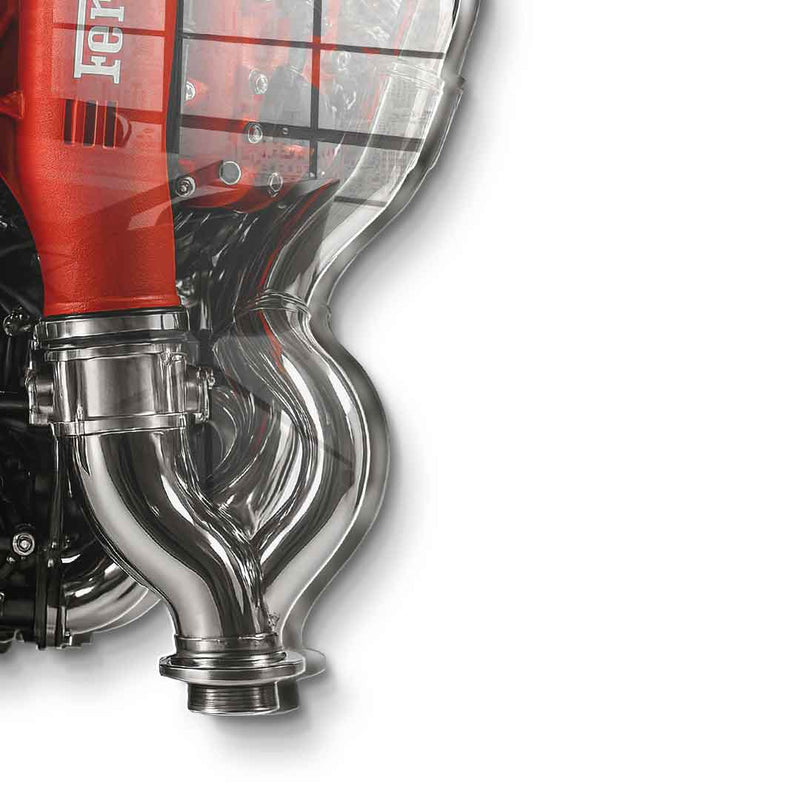 Wandskulptur Ferrari Engine - Acrylglas