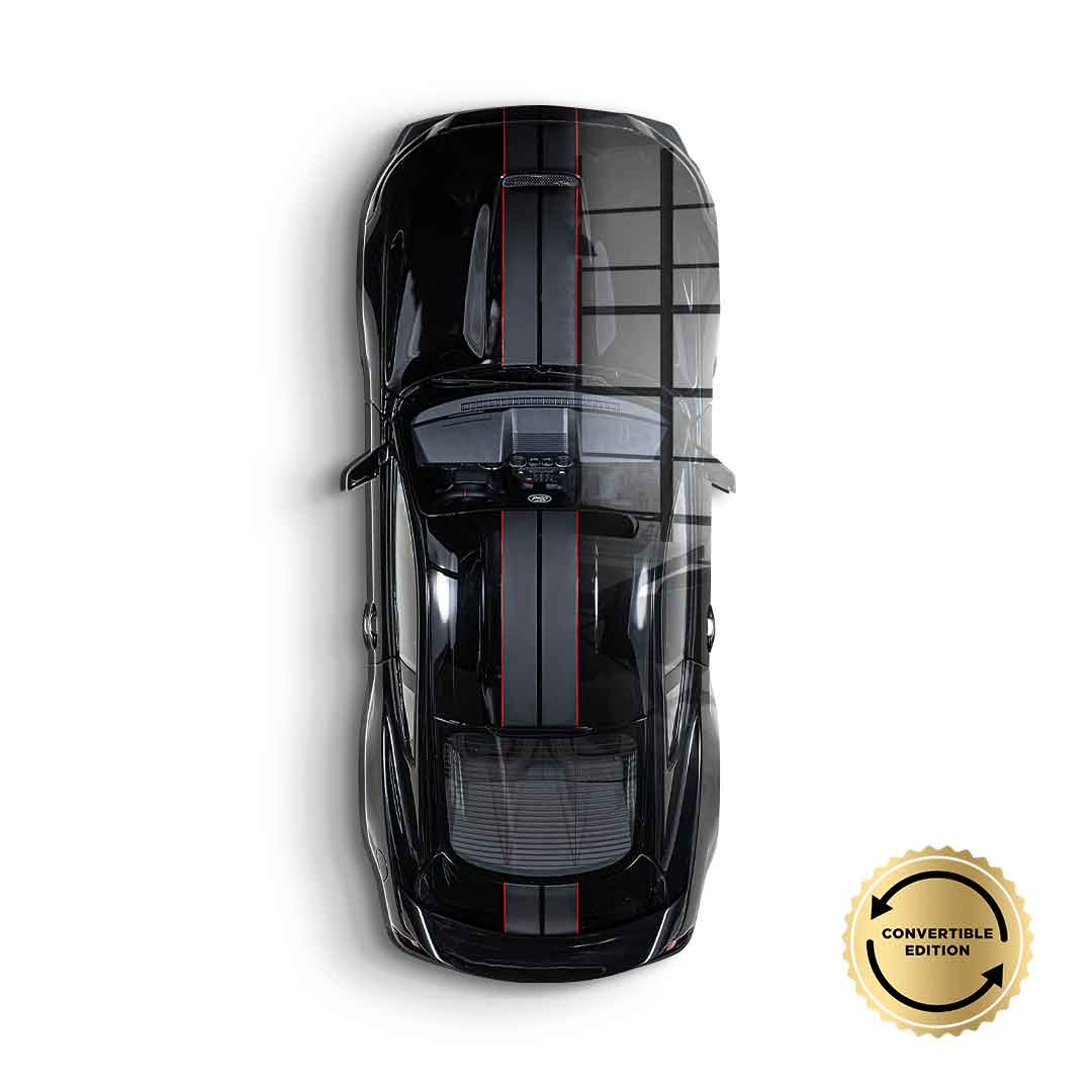 Wandskulptur Ford Mustang - Acrylglas