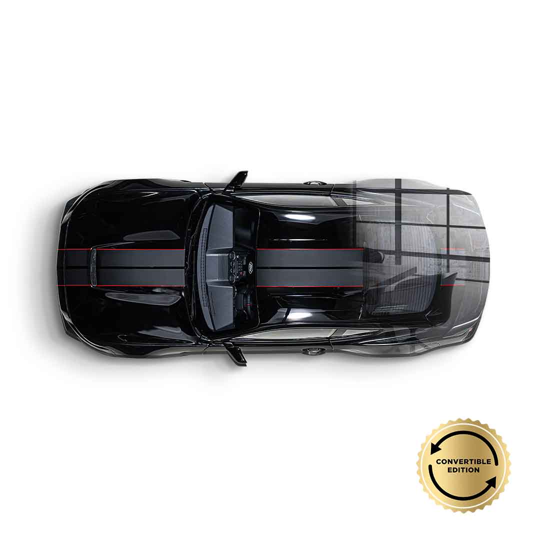 Wandskulptur Ford Mustang - Acrylglas