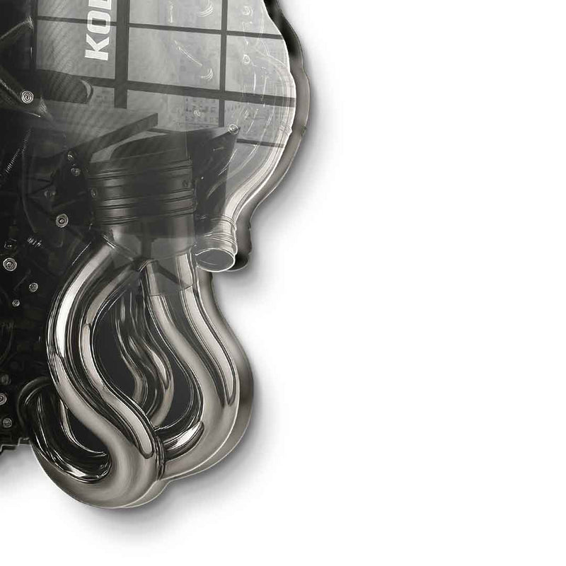 Wandskulptur Koenigsegg Engine - Acrylglas