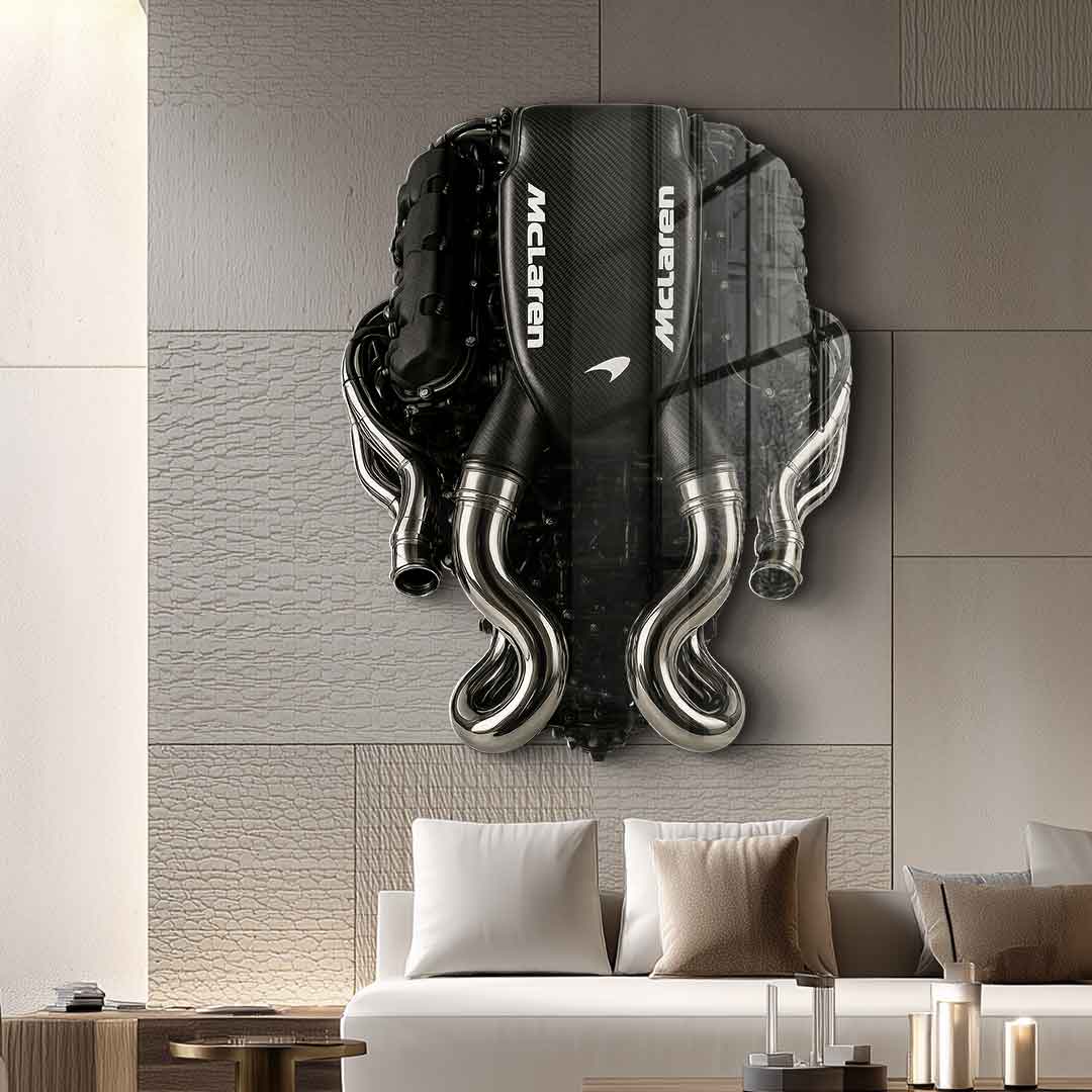 Wandskulptur Maclaren Engine - Acrylglas