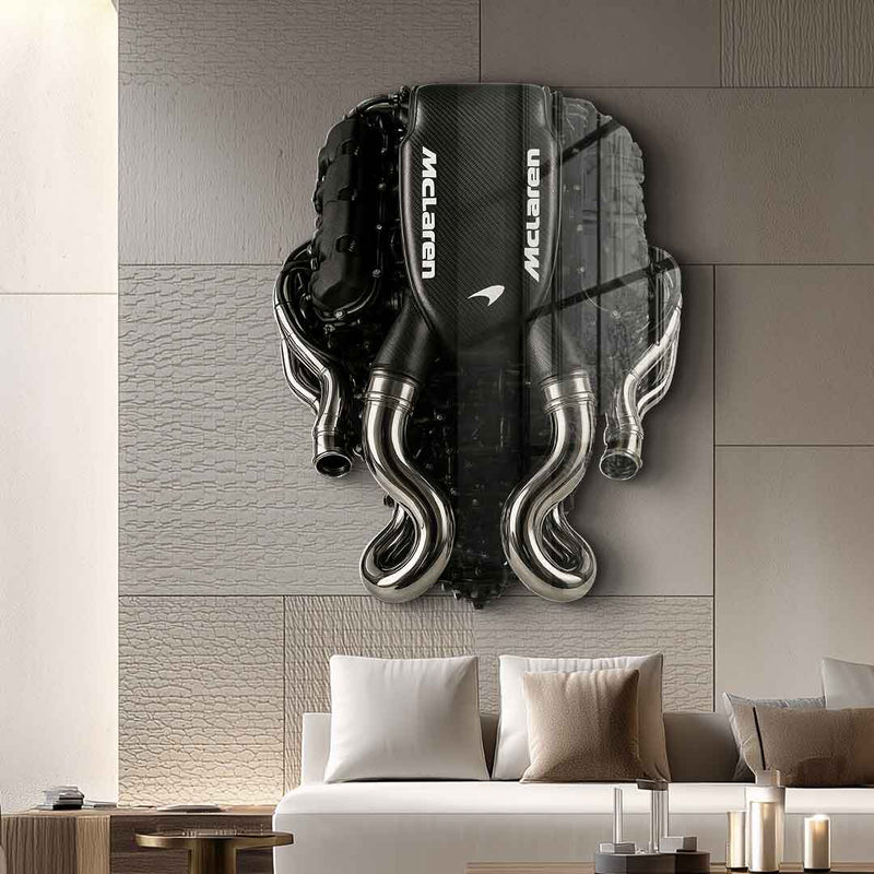 Wandskulptur Maclaren Engine - Acrylglas