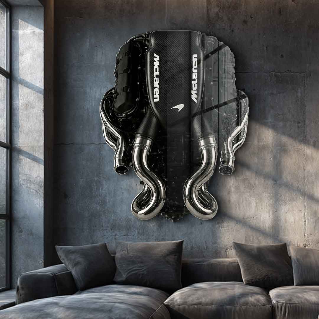 Wandskulptur Maclaren Engine - Acrylglas