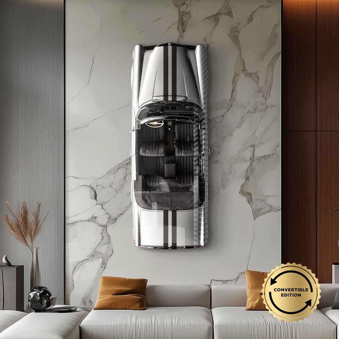 Wall sculpture Mercedes-Benz 280 SL Pagoda - acrylic glass