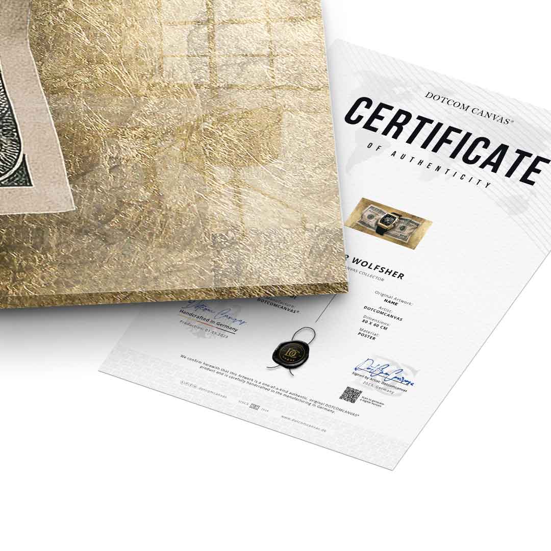 Time to Action - Blattgold