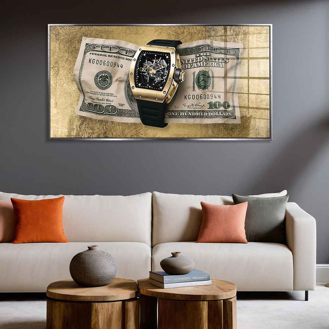 Time to Action - Blattgold