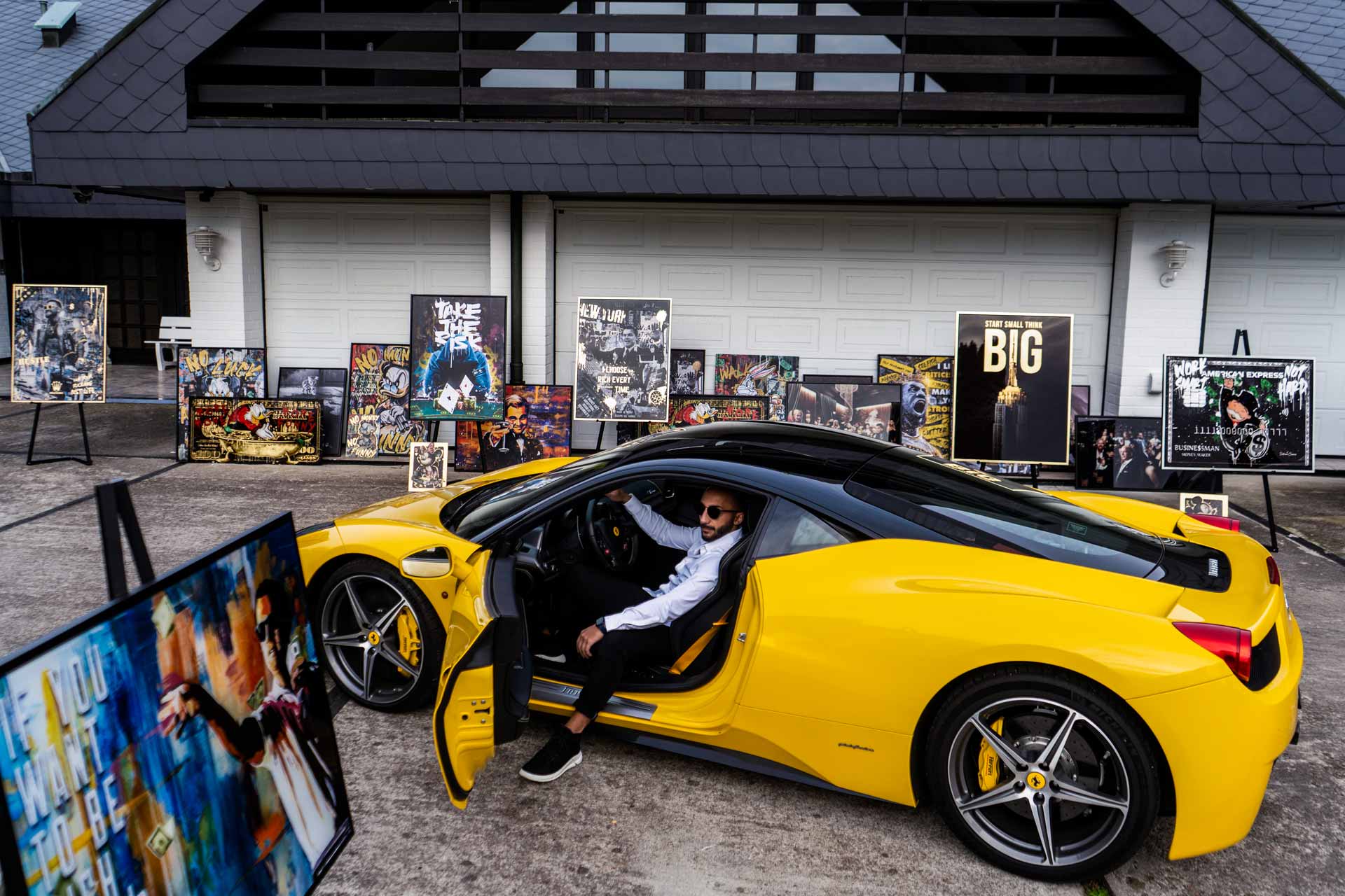 Motivierende Wandbilder