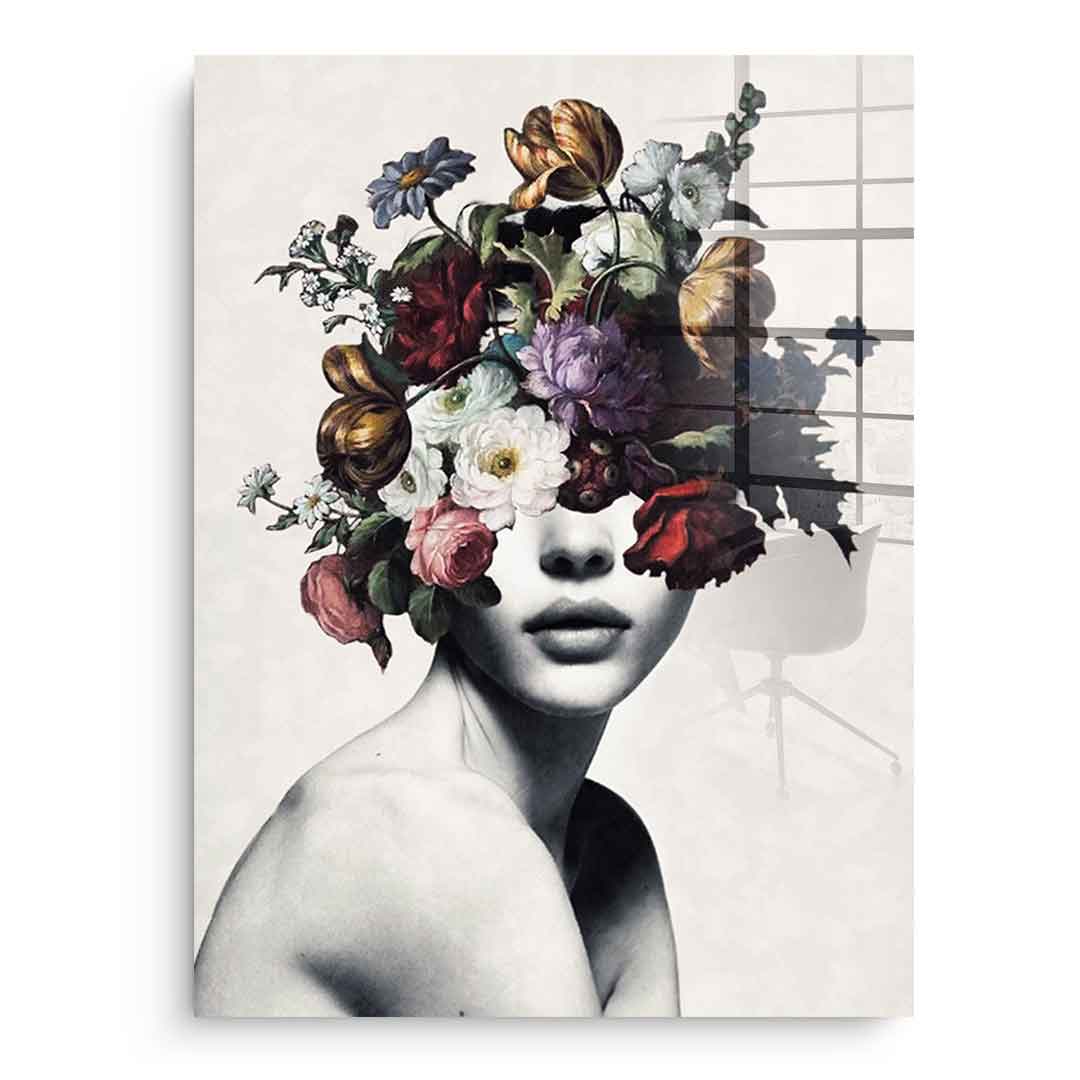 DOTCOMCANVAS® Elegance 101 Acrylglasbild – Vorderansicht ohne Rahmen