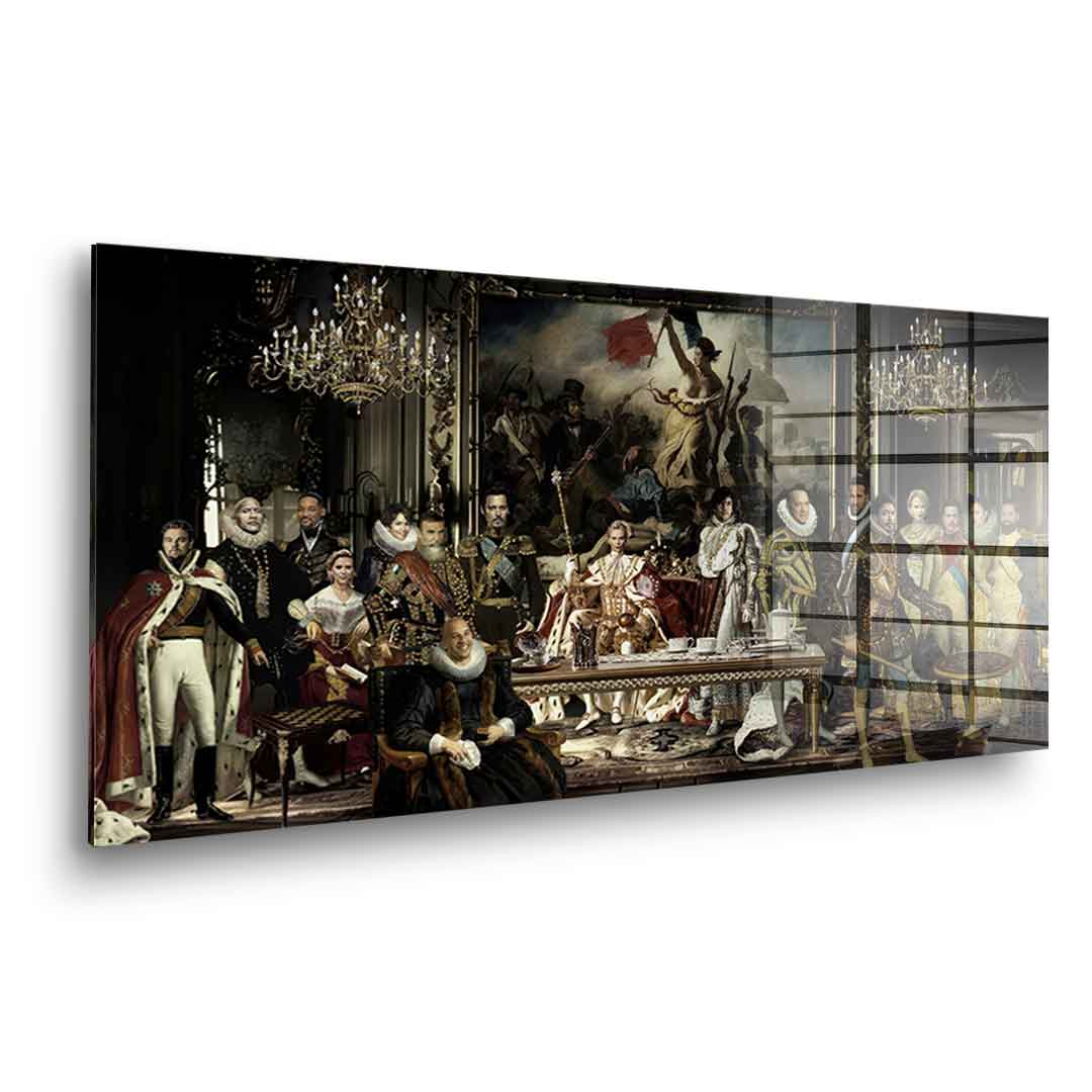 Acrylglas seitlich ohne Rahmen