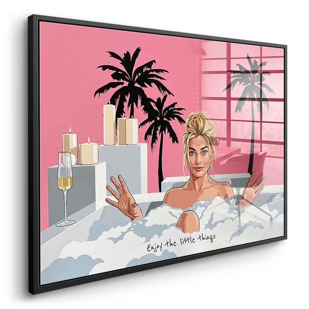 Enjoy the little things - Acrylglas