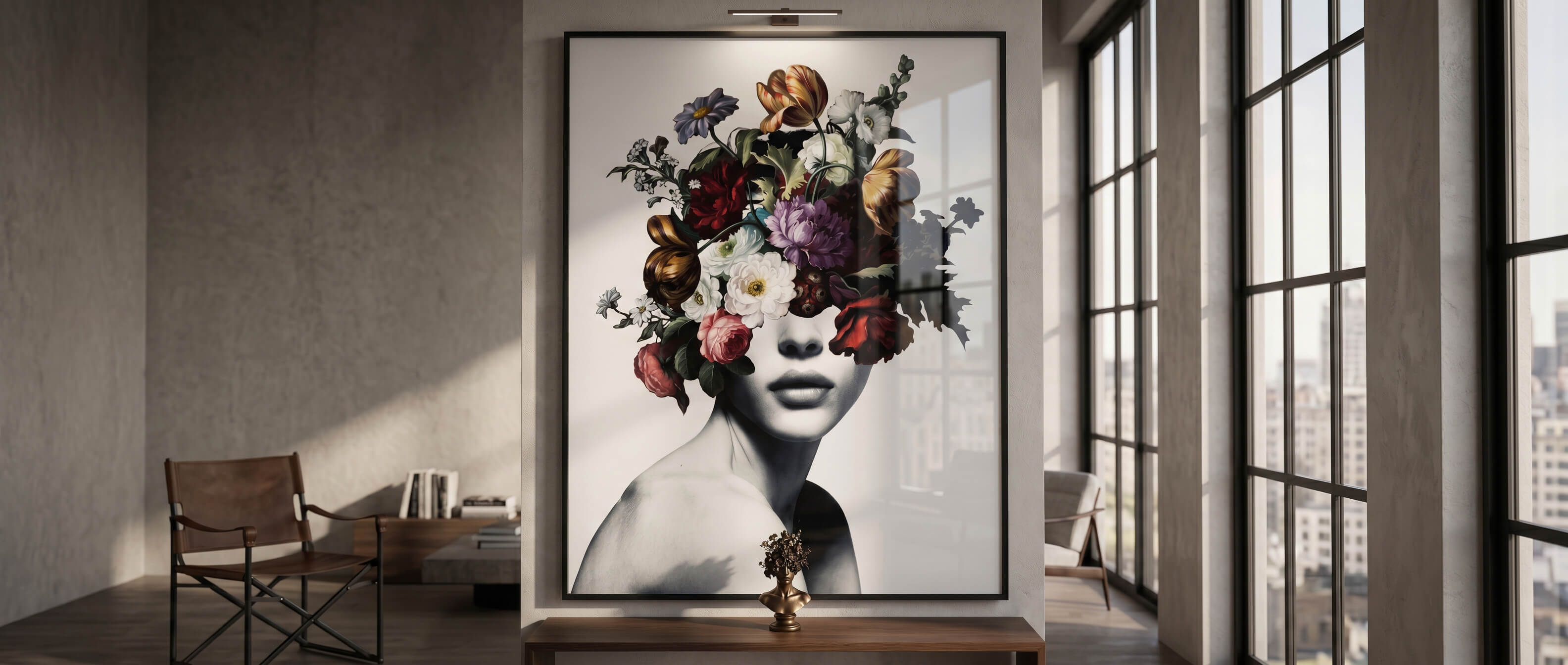 Elegance 101 Acrylglasbild Banner