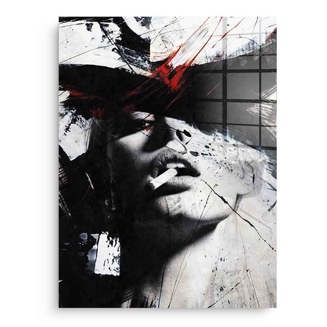 DOTCOMCANVAS® Abstract obsession Acrylglasbild – Vorderansicht ohne Rahmen