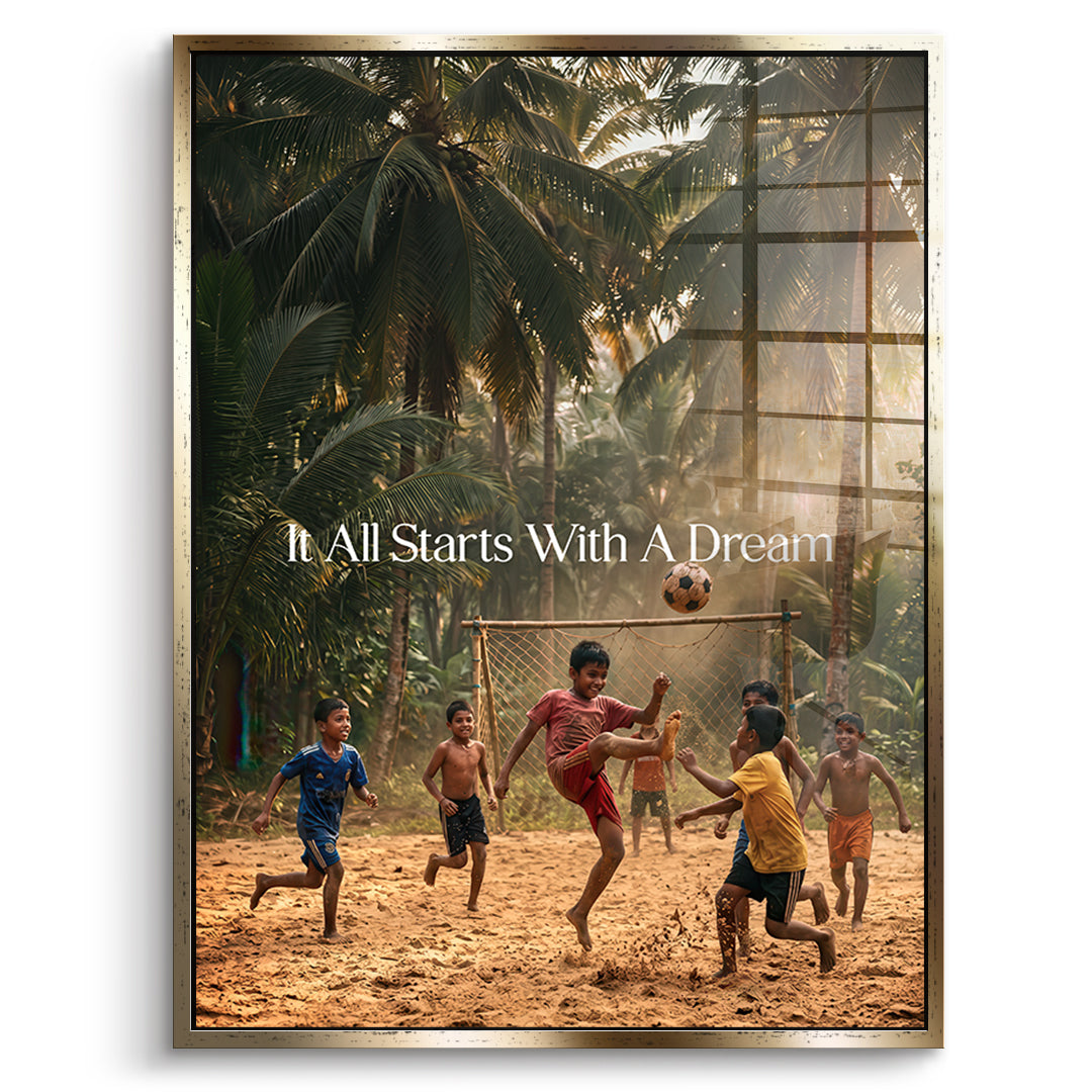 Dream Football Acryl front gf