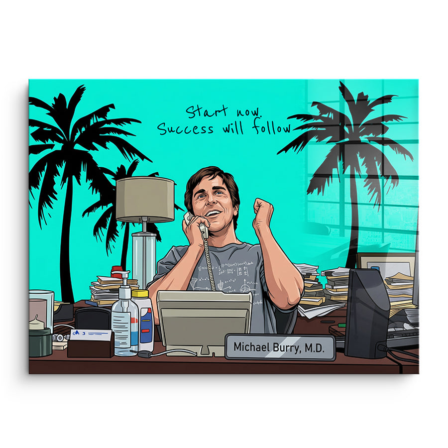 Success will follow - Acrylglasbild – Vorderseite