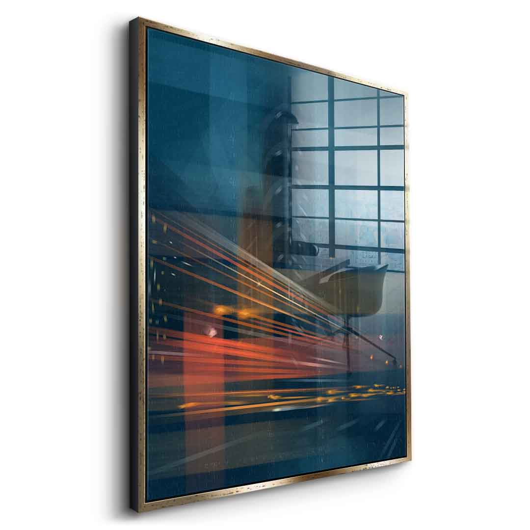 City Night Agility - Acrylglasbild Seite