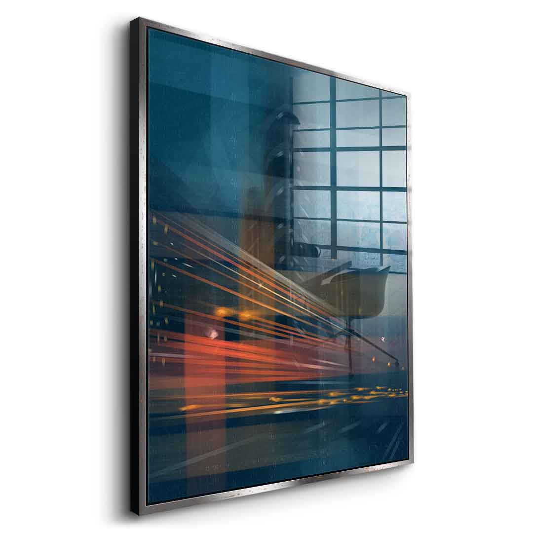 City Night Agility - Acrylglasbild Seite