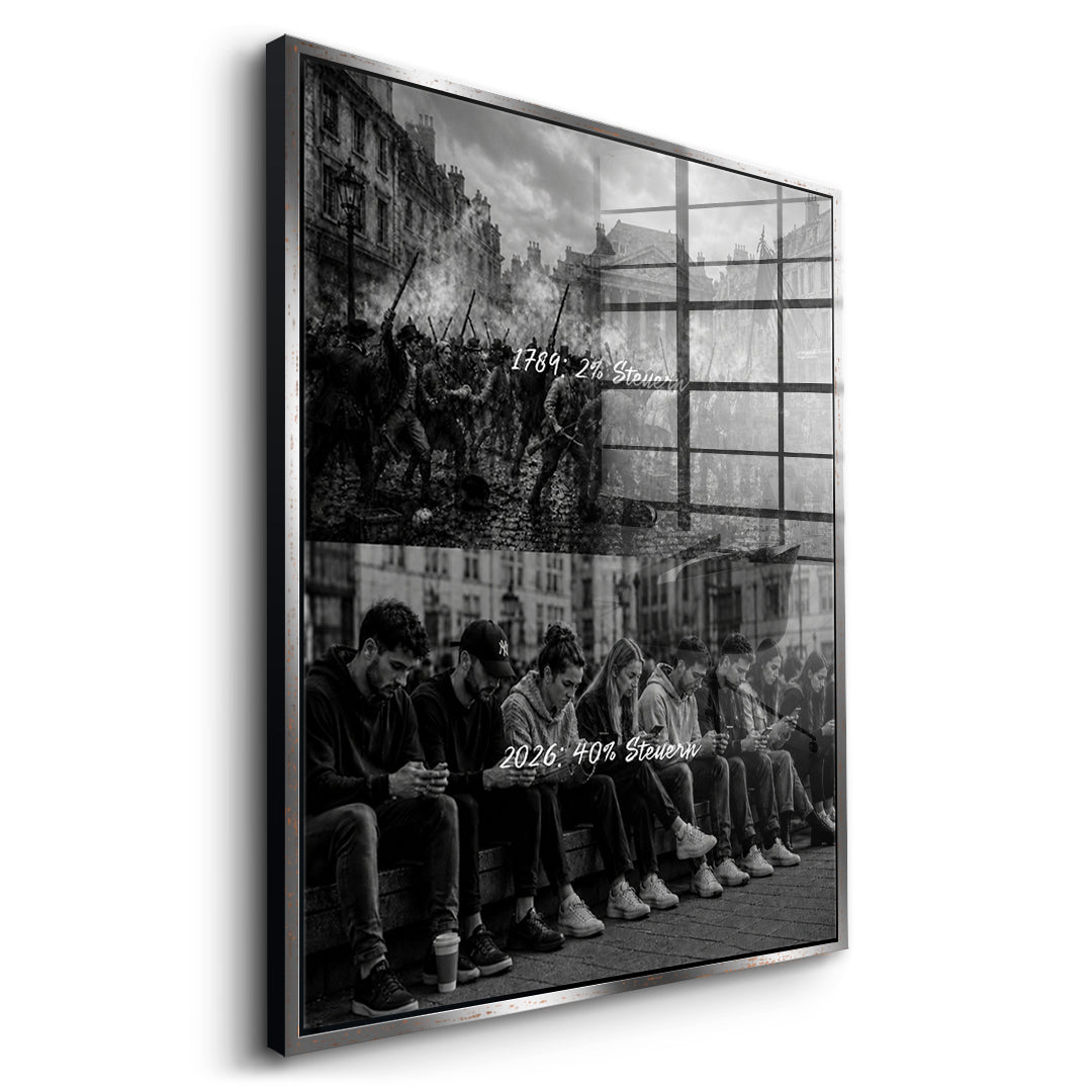 Tax Revolution Acrylglasbild side_sf