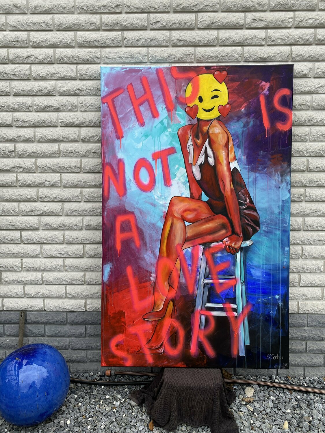 This is not a Love Story – Original, Detailansicht