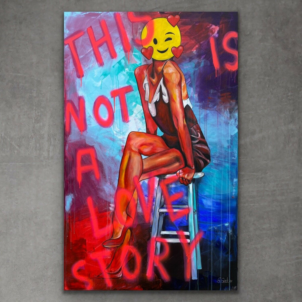 This is not a Love Story – Original, Detailansicht
