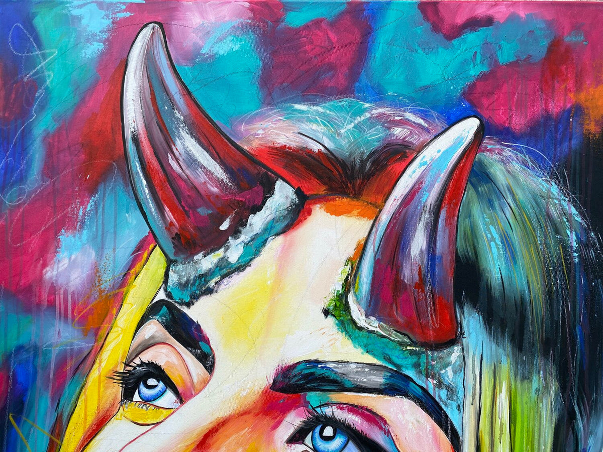 The Other Side – Original, Detailansicht
