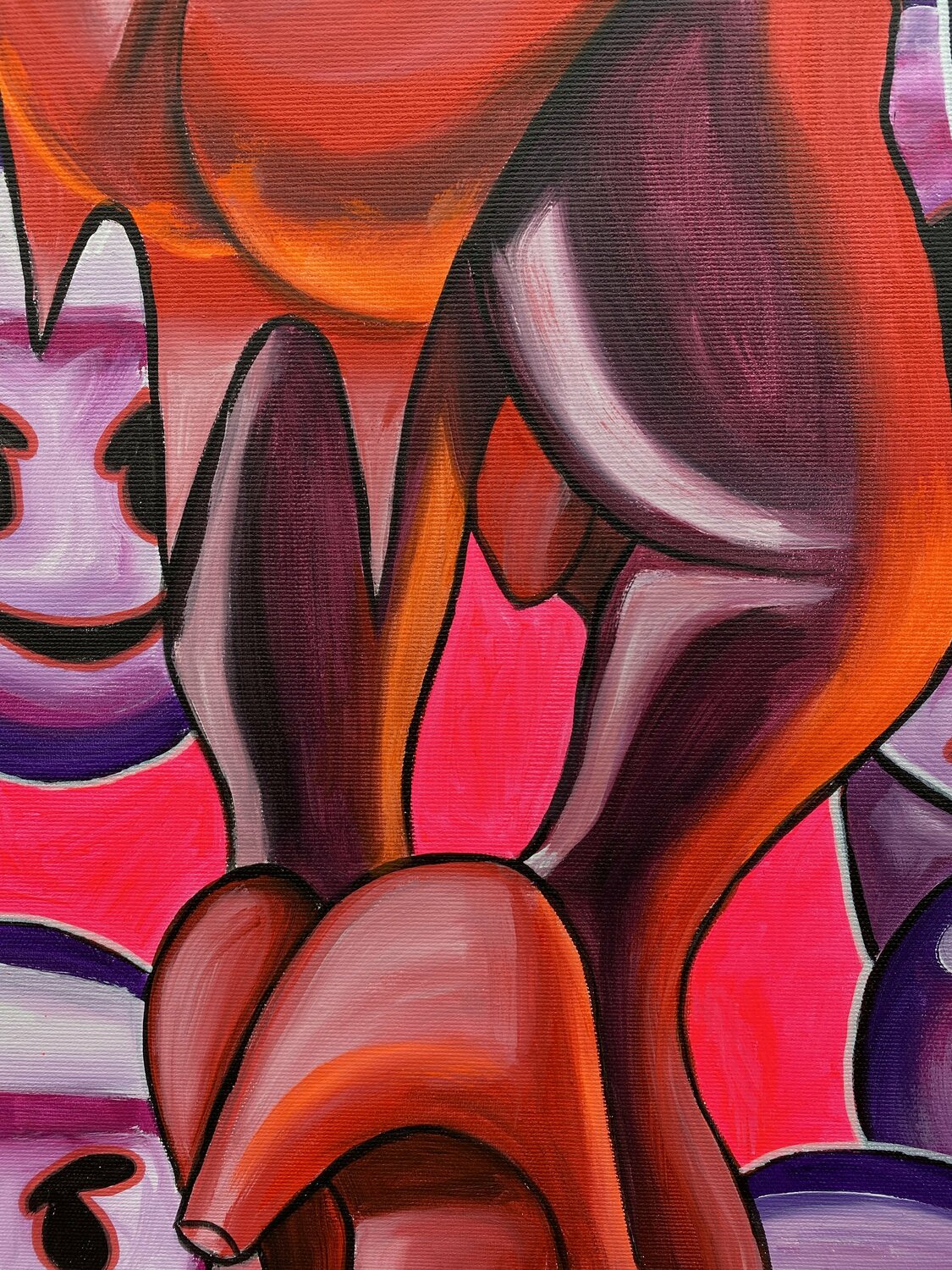 Sweet Hell – Original, Detailansicht