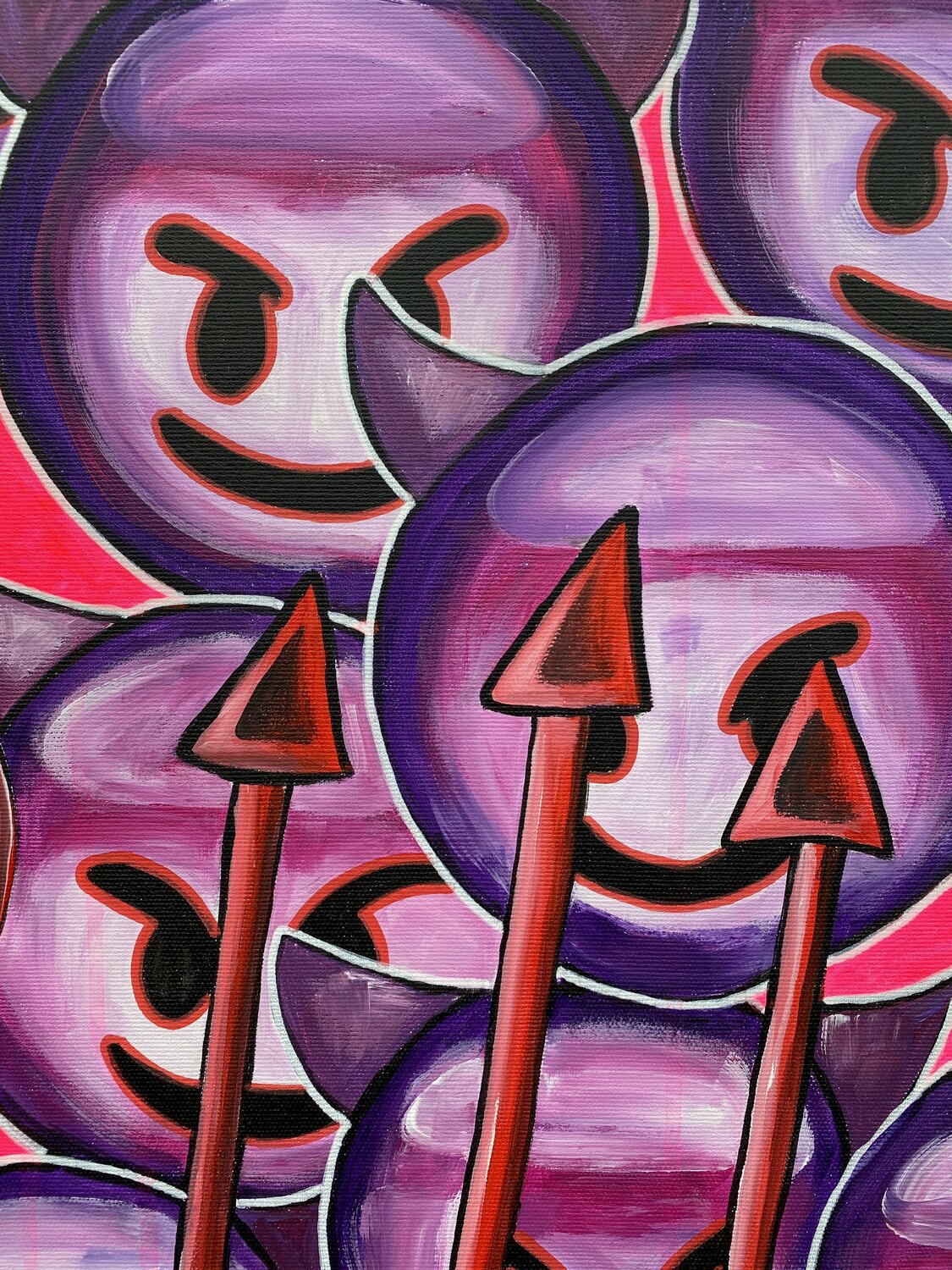 Sweet Hell – Original, Detailansicht