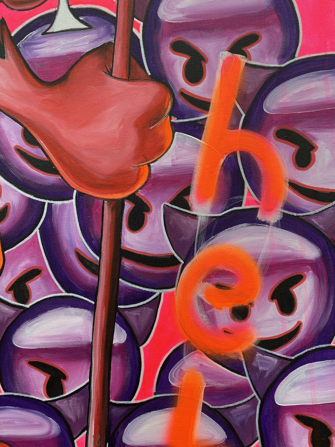 Sweet Hell – Original, Detailansicht