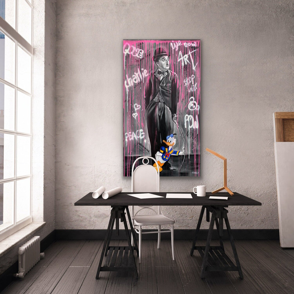 Pink Rain Original – Detail