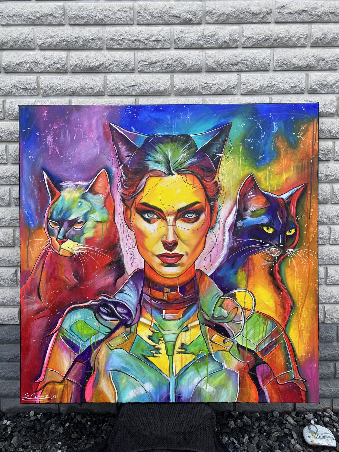 Catwoman Reloaded Original – Detail