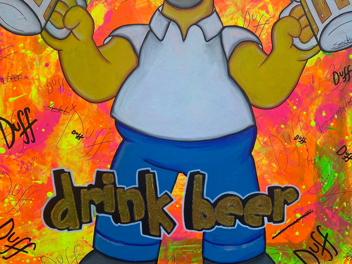 Save Water Drink Beer – Original, Detailansicht