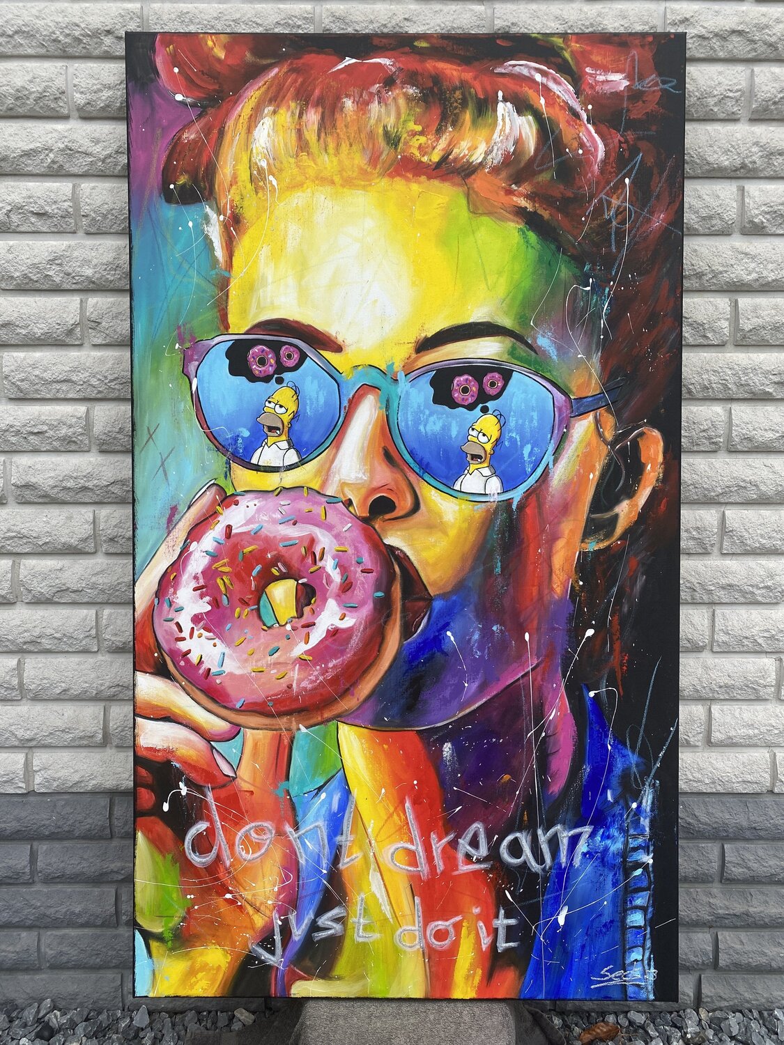 Dont Dream – Original, Detailansicht