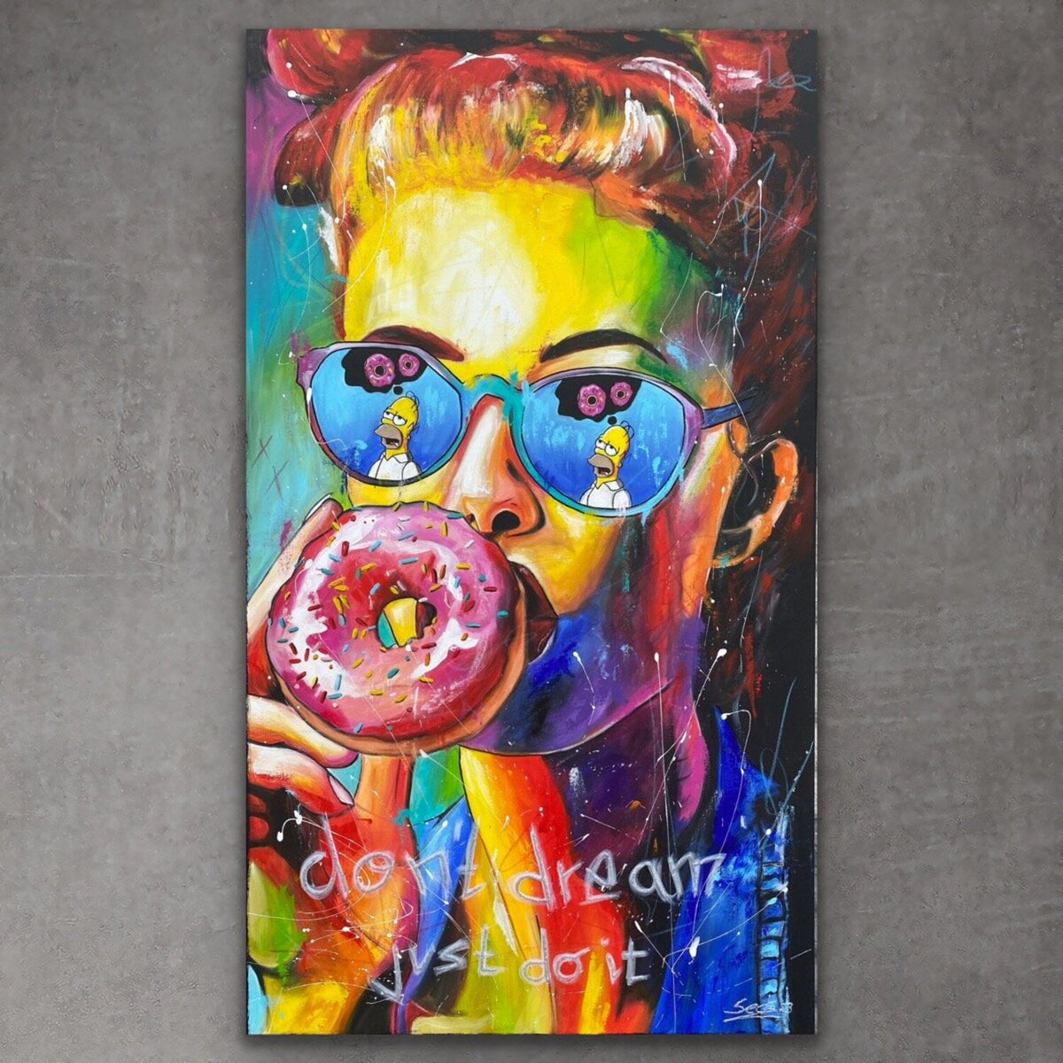 Dont Dream – Original, Detailansicht