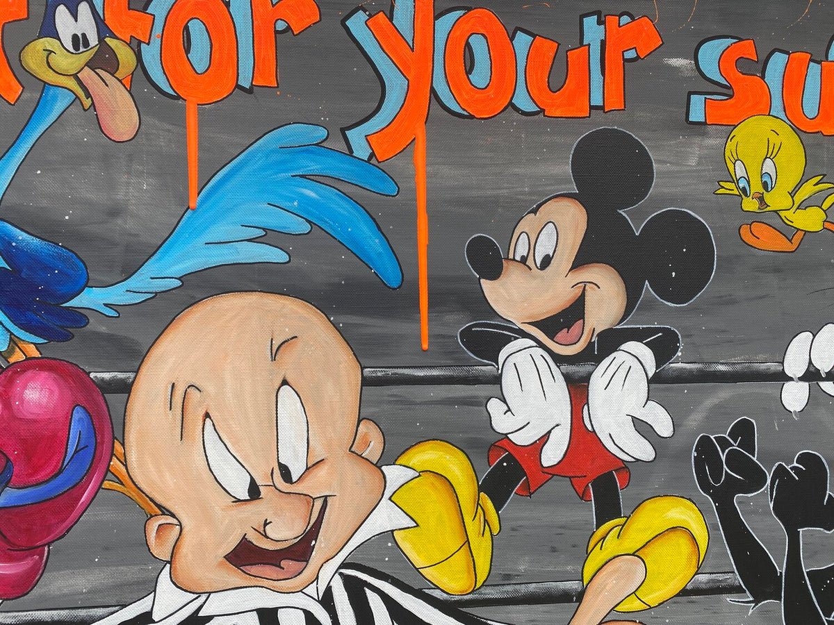 Fight for your success – Original, Detailansicht